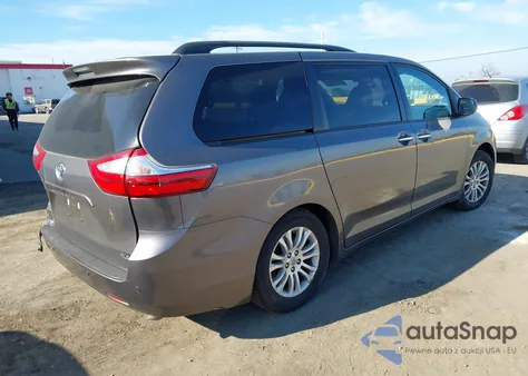 2017 Toyota Sienna Xle 8 Passenger z USA, uszkodzony, nr VIN 5TDYZ3DC5HS849127
